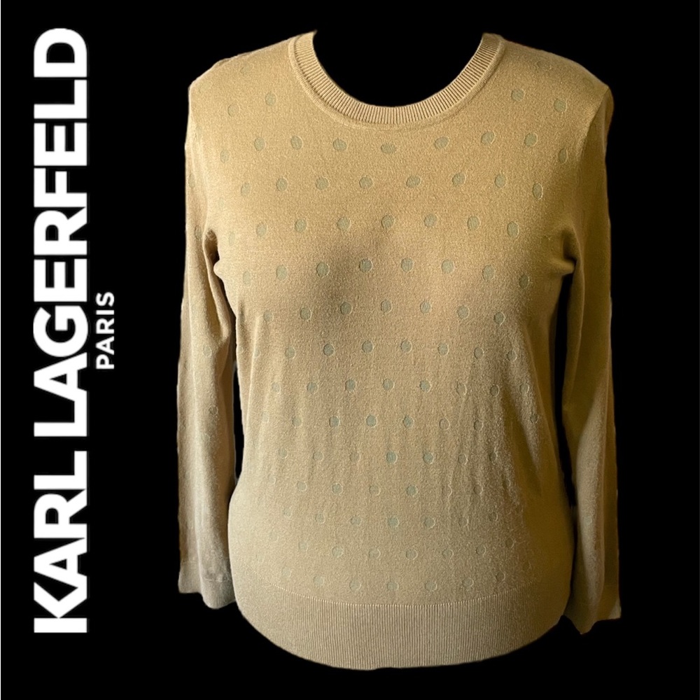 Karl Lagerfeld Camel Sweater